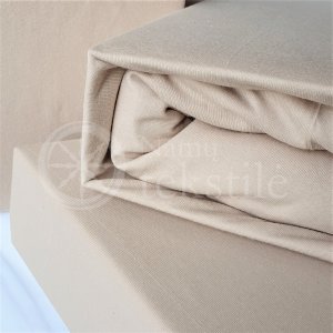 Jersey fitted sheet (cream)